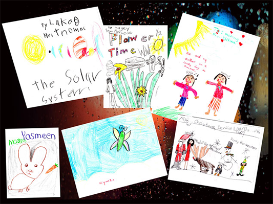 drawing by young patients