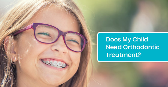 Child orthodontic treatment