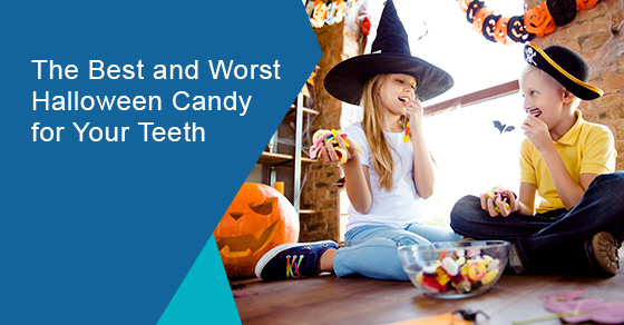 Best and worst halloween candy for your teeth
