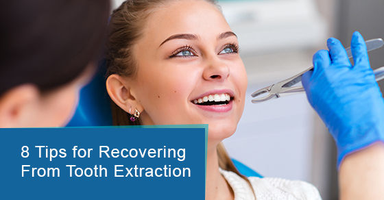 Tips for recovering from tooth extraction