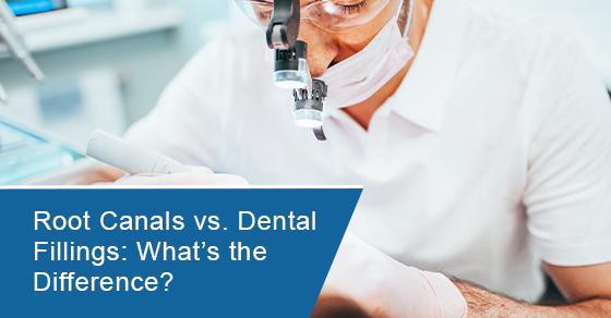Root canals vs. Dental fillings: What’s the difference?